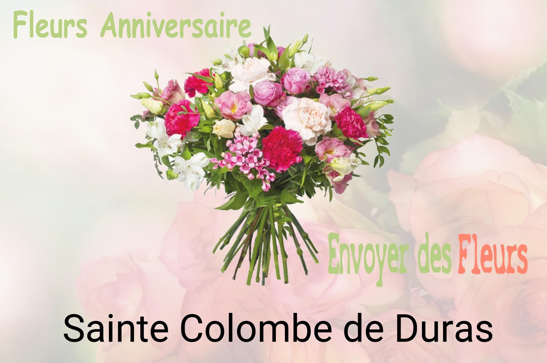 Bouquet de fleurs d’anniversaire livré à Sainte-Colombe-de-Duras