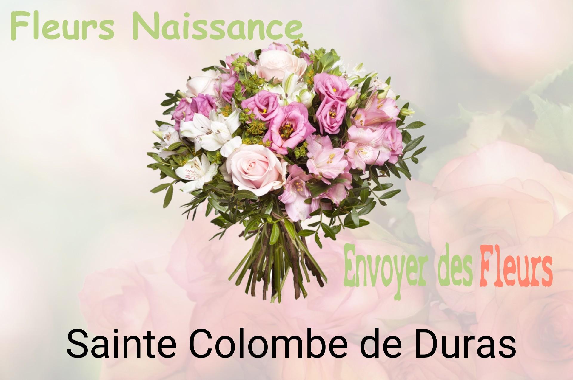 Bouquet de fleurs de naissance livré à Sainte-Colombe-de-Duras