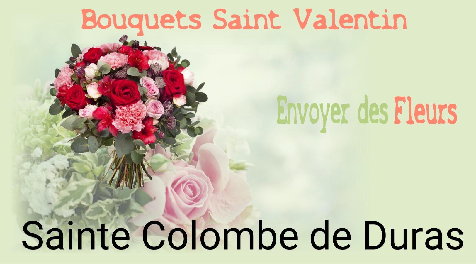 Roses de Saint-Valentin livrées à Sainte-Colombe-de-Duras